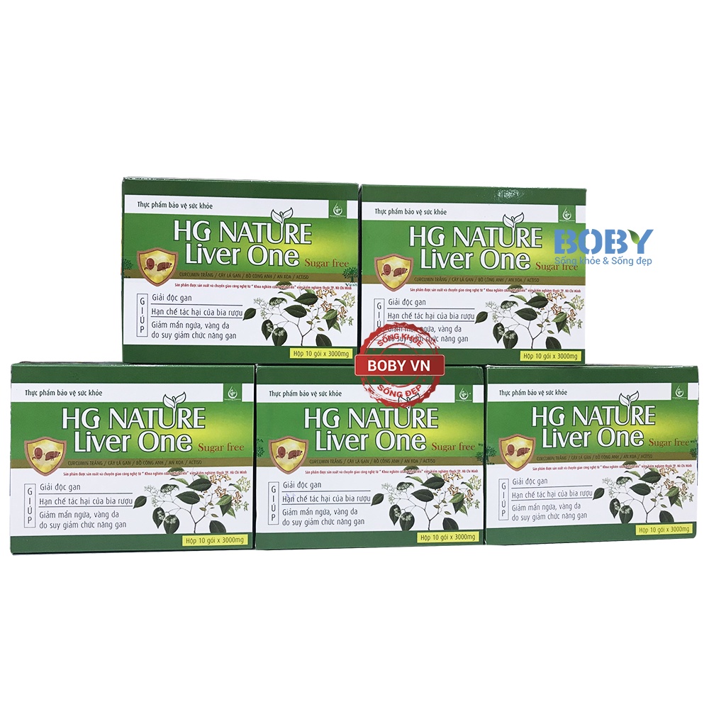 HG Nature Liver One bổ gan, tăng cường giải độc gan