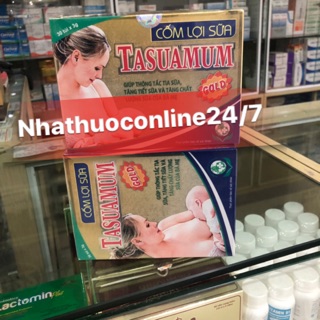 CỐM LỢI SỮA TASUAMUM CHO PHỤ NỮ SAU SINH (30 gói)