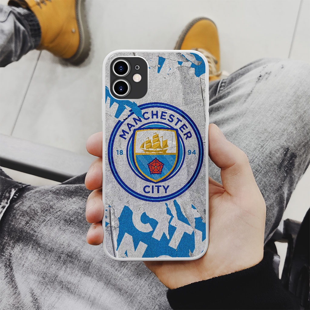 Ốp lưng silicon logo Manchester city 5 cho iphone 6 - iphone 13 MCT20210025