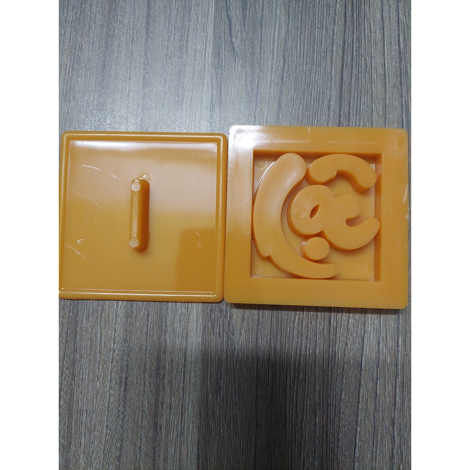 COMBO - RỜI -VUÔNG - KHUÔN XÔI PHƯỚC - LỘC - THỌ - TIẾNG VIỆT - 8 CM x 5 CM VT