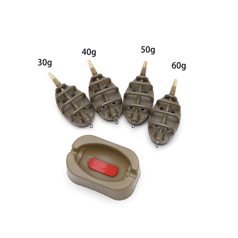 Bộ 4 phụ kiện câu cá 15 / 20 / 25 / 35g 30 / 40 / 50 / 60