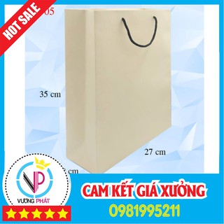 Combo 100 Túi Giấy Kraft KT5 KT 35 x 27cm x 10cm