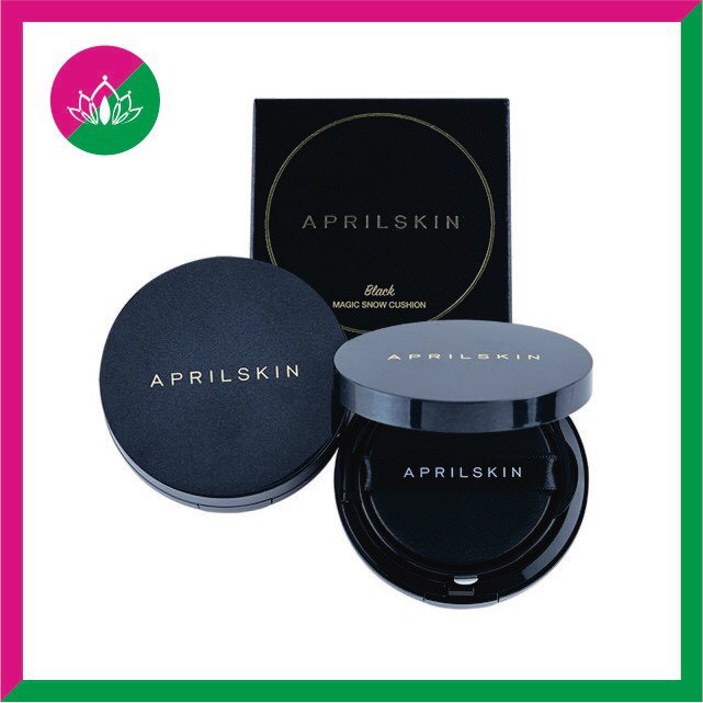 Phấn Nước April Skin Chính Hãng Mẫu Mới Nhất -là loại cushion mỏng mịn tự nhiên, giúp che khuyết điểm và chống nắng tốt