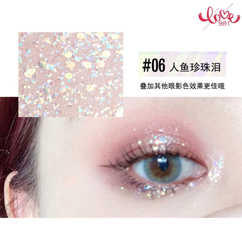 [Hàng mới về] Phấn trang điểm mắt dạng lỏng màu sắc ánh kim độ bóng cao không bị nhòe chống thấm nước và mồ hôi | BigBuy360 - bigbuy360.vn