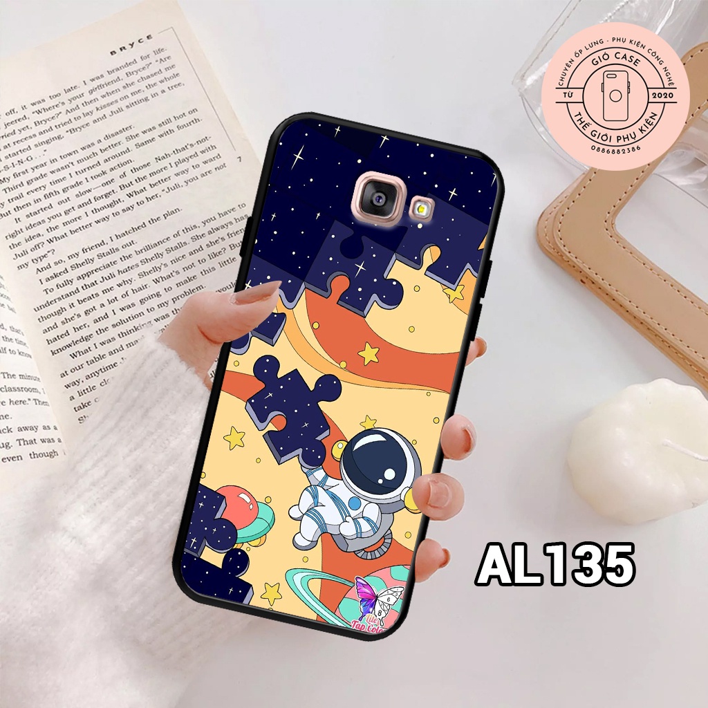 Ốp lưng SAMSUNG A310/A3 2016/A510/A5 2016/A710/A7 2016 hình vũ trụ,phi hành gia,dễ thương–ốp nhựa chống trầy,va đập