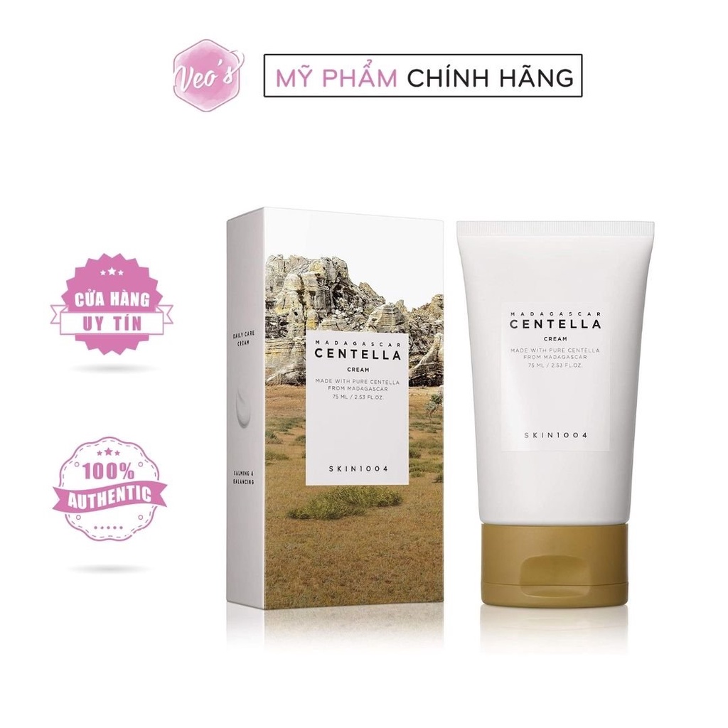 Kem dưỡng ẩm phục hồi cho da khô Skin1004 Madagascar Centella Cream