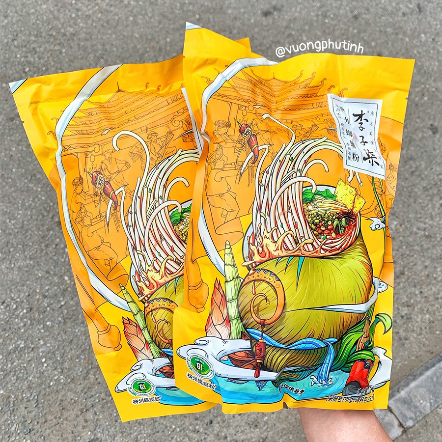 SET 2 GÓI BÚN ỐC LIỄU CHÂU LÝ TỬ THẤT CAO CẤP | VƯƠNG PHỦ TỈNH