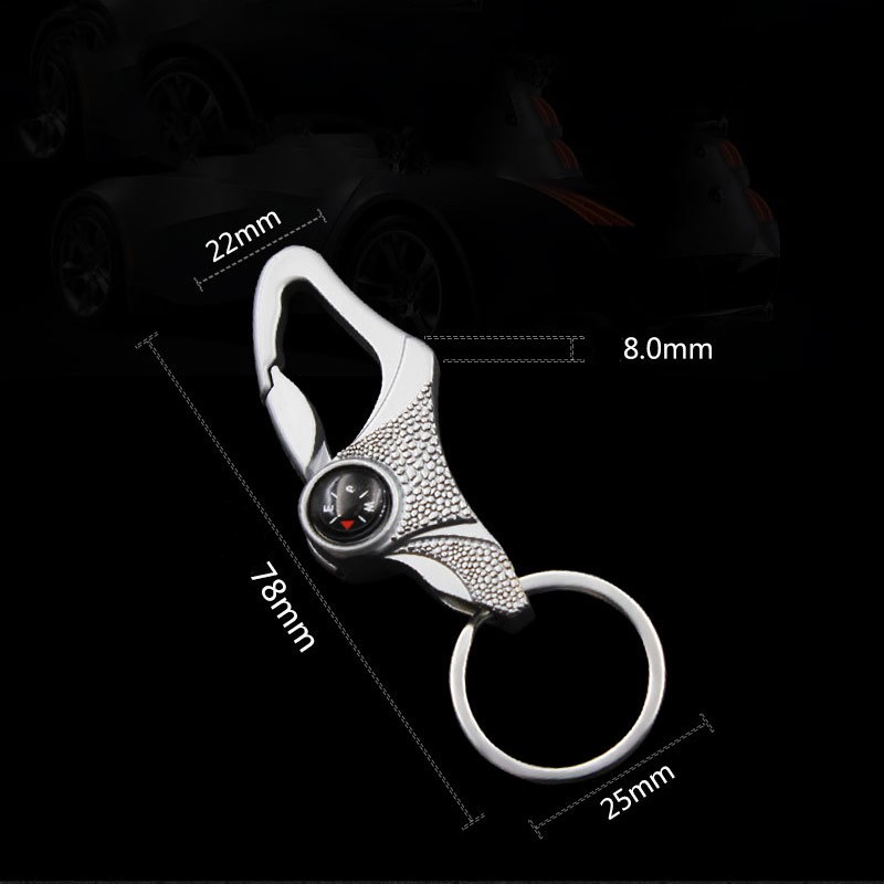 Móc khóa xe GADO móc chìa khóa xe máy ô tô chết liệu thép không gỉ cao cấp CM33
