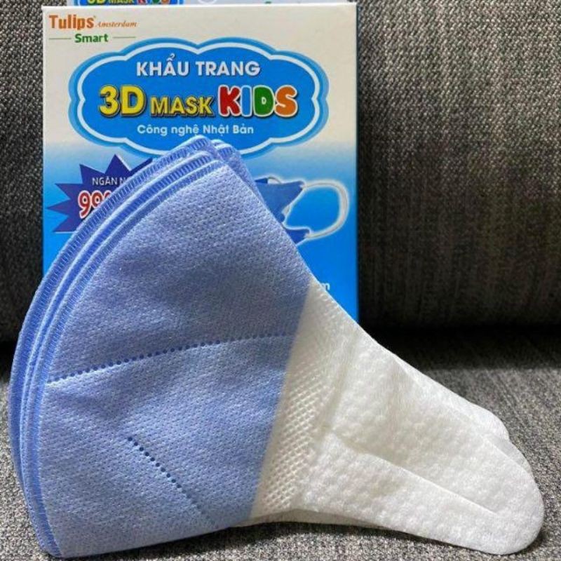 Khẩu trang trẻ em 3D mask Tulip hộp 10c | BigBuy360 - bigbuy360.vn