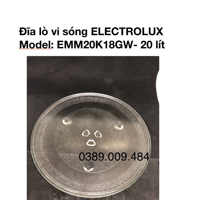 Đĩa lò vi sóng ELECTROLUX 20 lít- EMM20K18GW