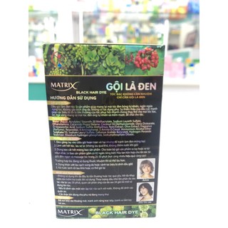 Gội là đen MATRIX(gói)-Amipharma ✅CÓ BILL✅