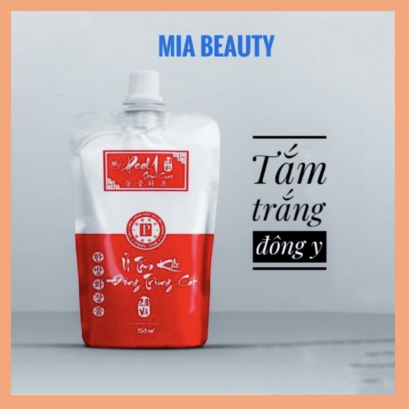 Tắm trắng khô đông trùng cát Peel 1 - Tắm trắng khô slim fit chính hãng