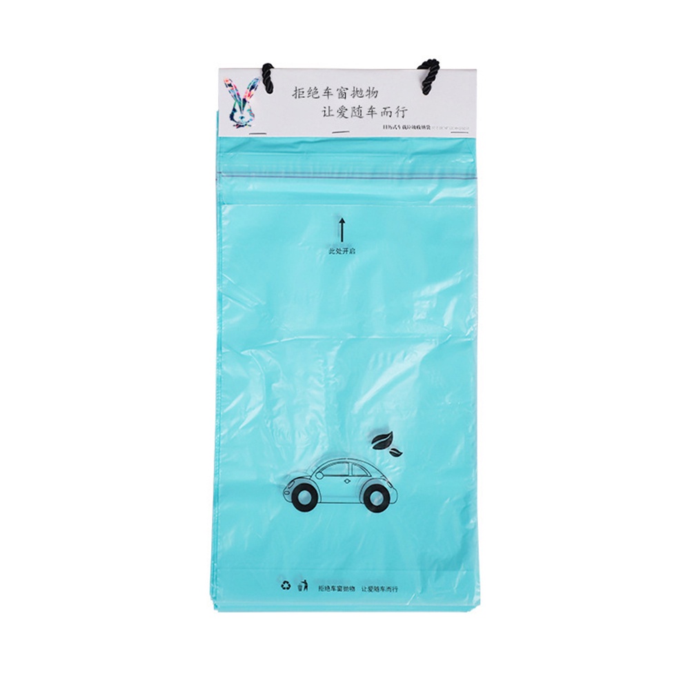 Set 50 Túi Đựng Rác Tự Dính Dùng Một Lần Cho Ô Tô