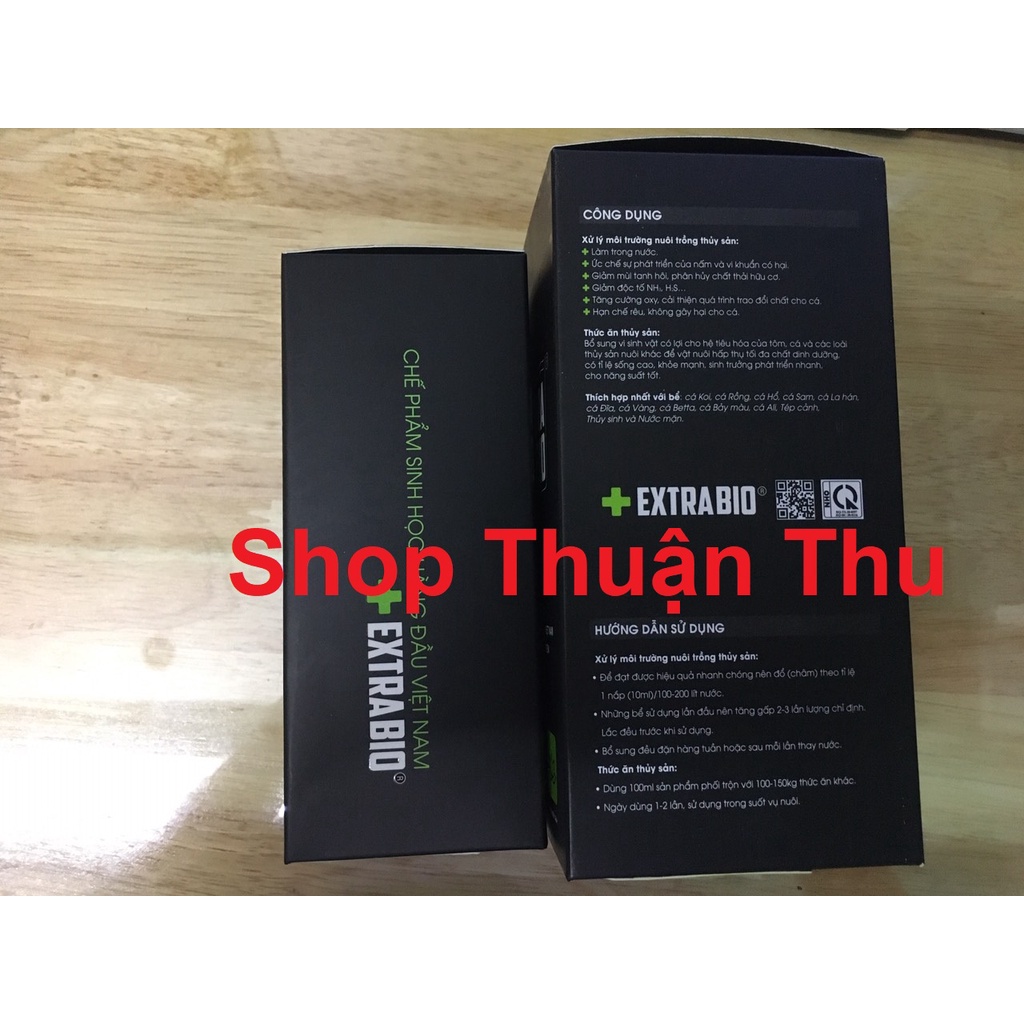Dung Dịch Vi sinh Extra Bio làm trong nước bể cá hồ thủy sinh Chai 250ml 125ml