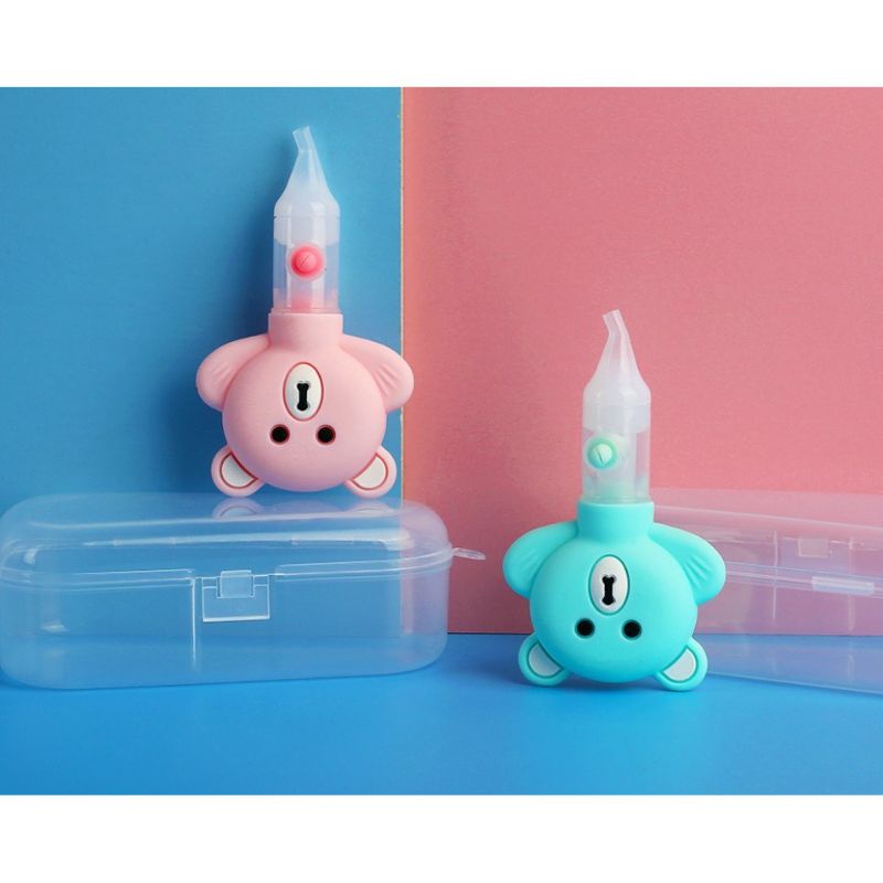 [Cứu tinh của mẹ]=Dụng cụ hút mũi silicon mềm cho bé kèm [nhíp dỉ mũi ]