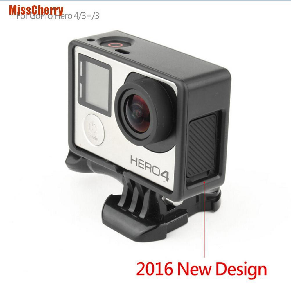 Khung Bảo Vệ Máy Ảnh Gopro Hero 3 Hero 3 + Hero 4 Màu Đen