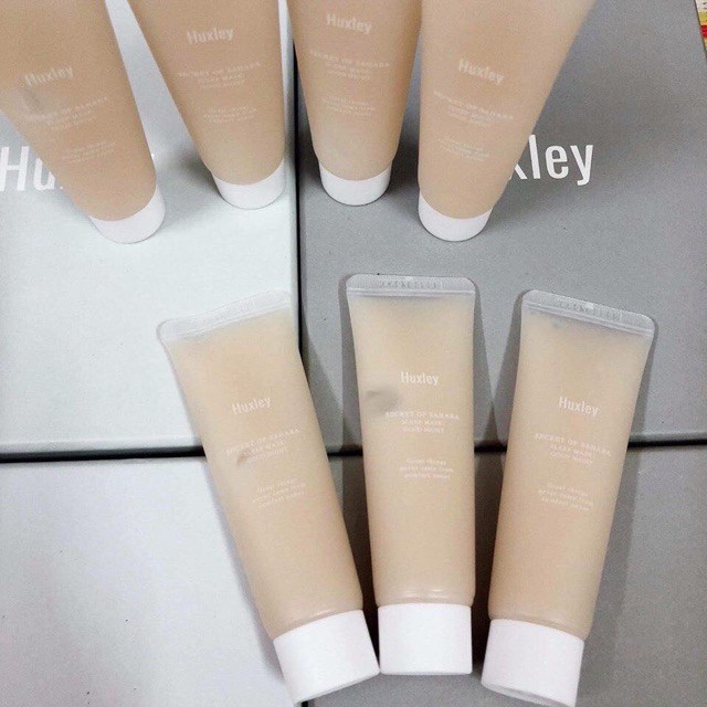 Set Huxley Mini Spa Routine Deluxe Complete Mặt Nạ (Scrub Mask 30g + Clay Mask 30g + Sleep Mask 30g)