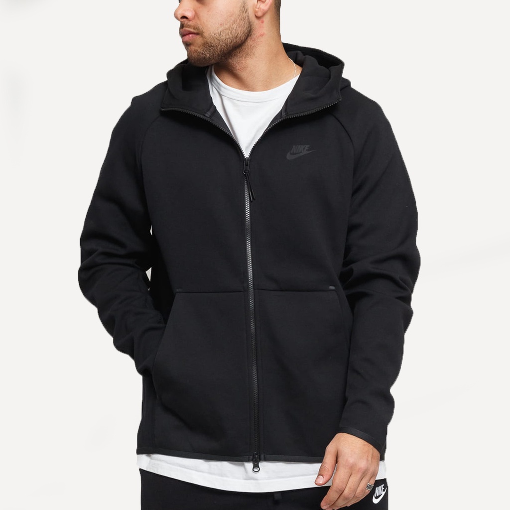 ÁO KHOÁC NIKE AW77 TECH FLEECE JACKET - BLACK