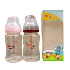 (bhav) Bình Sữa Bee vn Cổ Rộng 120ml/240ml (hàng mới, thanh lý)