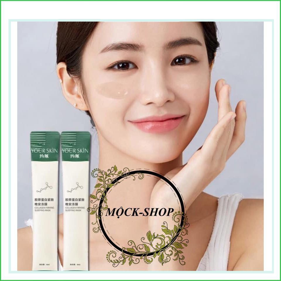 Mặt nạ thạch collagen trong suốt