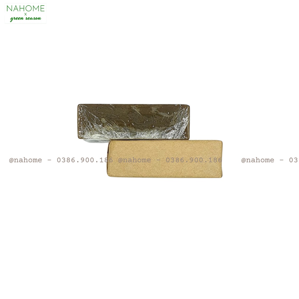 Bohonbepxanh Xà Phòng Sài Khổ Bạc 120gr -  Xà bông Bồ Hòn Bếp Xanh thiên nhiên Arislaro