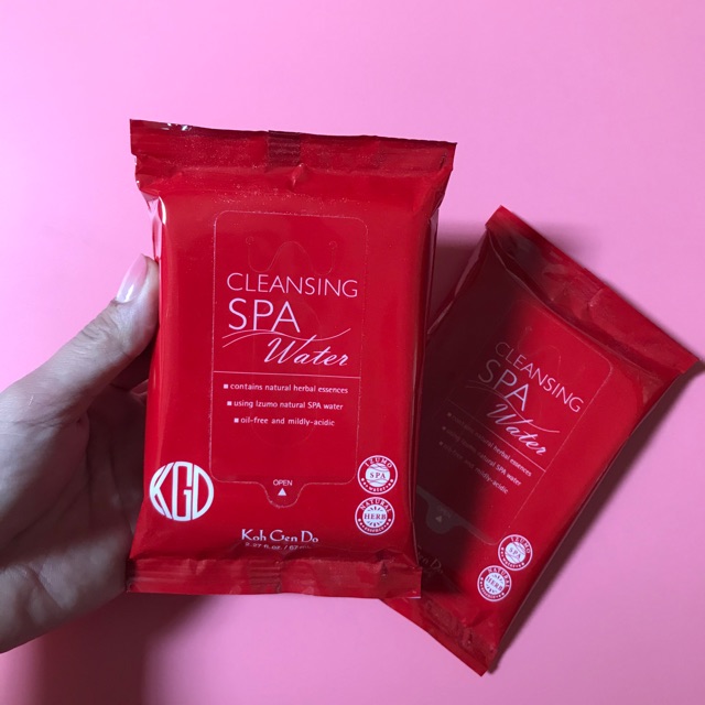 Koh Gen Do ✨ Khăn tẩy trang Cleansing Spa Water Koh Gen Do