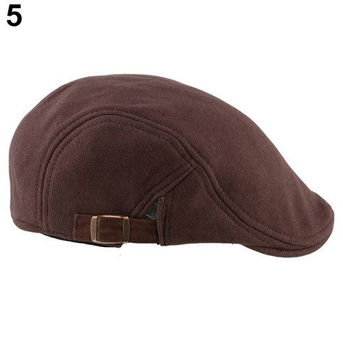 Mũ beret màu trơn thời trang cho nam nữ