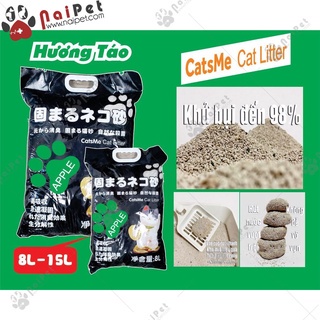 Cát Vệ Sinh Cát Đất Sét Nhật Đen Cat Litter Túi 15L