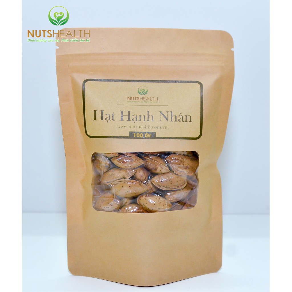 Hạt hạnh Nhân Vỏ tự nhiên Mỹ