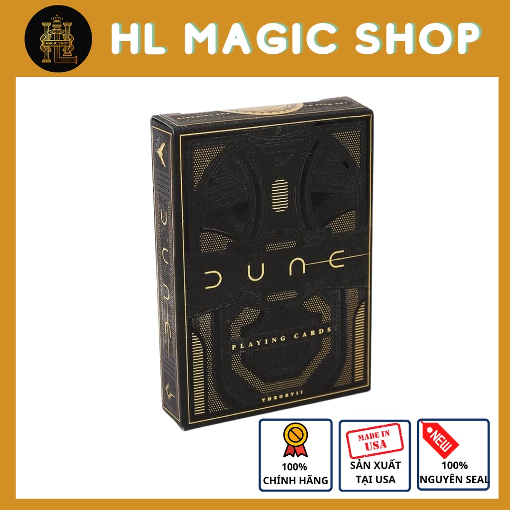 Bộ bài tây, bài ảo thuật Dune Playing Cards by Theory11 - Bài Mỹ - Bài Chính Hãng