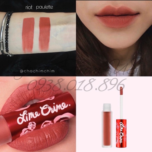 Son Limecrime Riot - Paulette SALE 50%