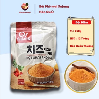 Bột Phô Mai Sajang Hàn Quốc 250g ( Hàng Cao Cấp )