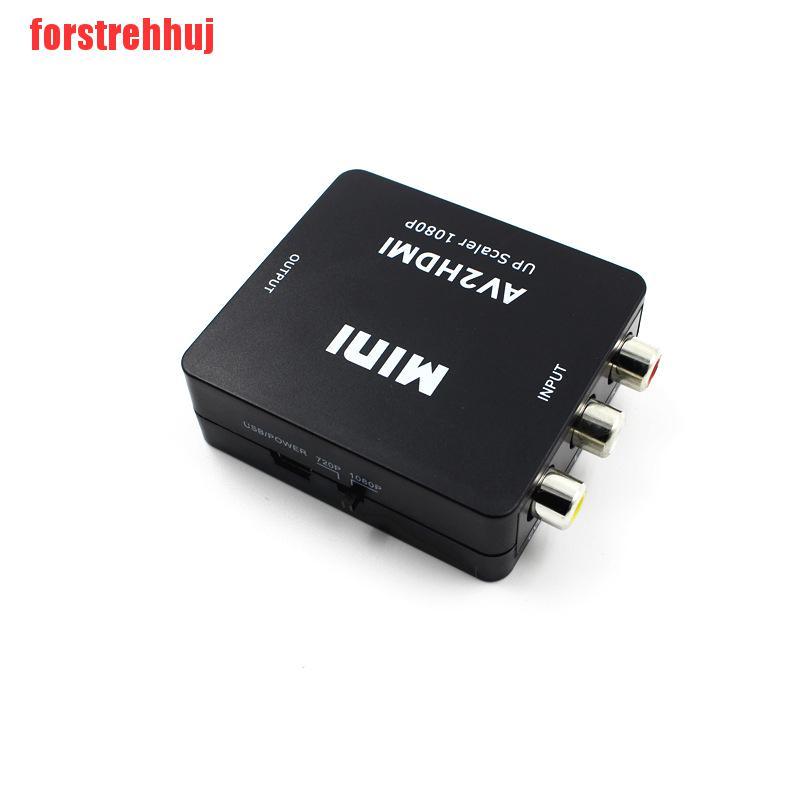 Bộ Chuyển Đổi Mini Rca Av Sang Hdmi 2 Hdmi 1080p