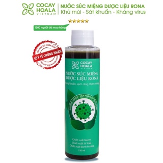Nước súc miệng thảo dược rona cocayhoala