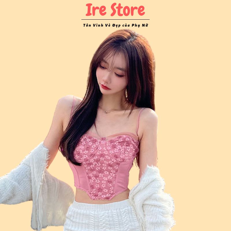 Áo Bra Ren 2 Dây Có Mút Ngực HeeS1927