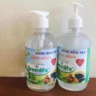 500ml Nước rửa tay sinh học Greenlife hương Bưởi, hương cốm, tphcm