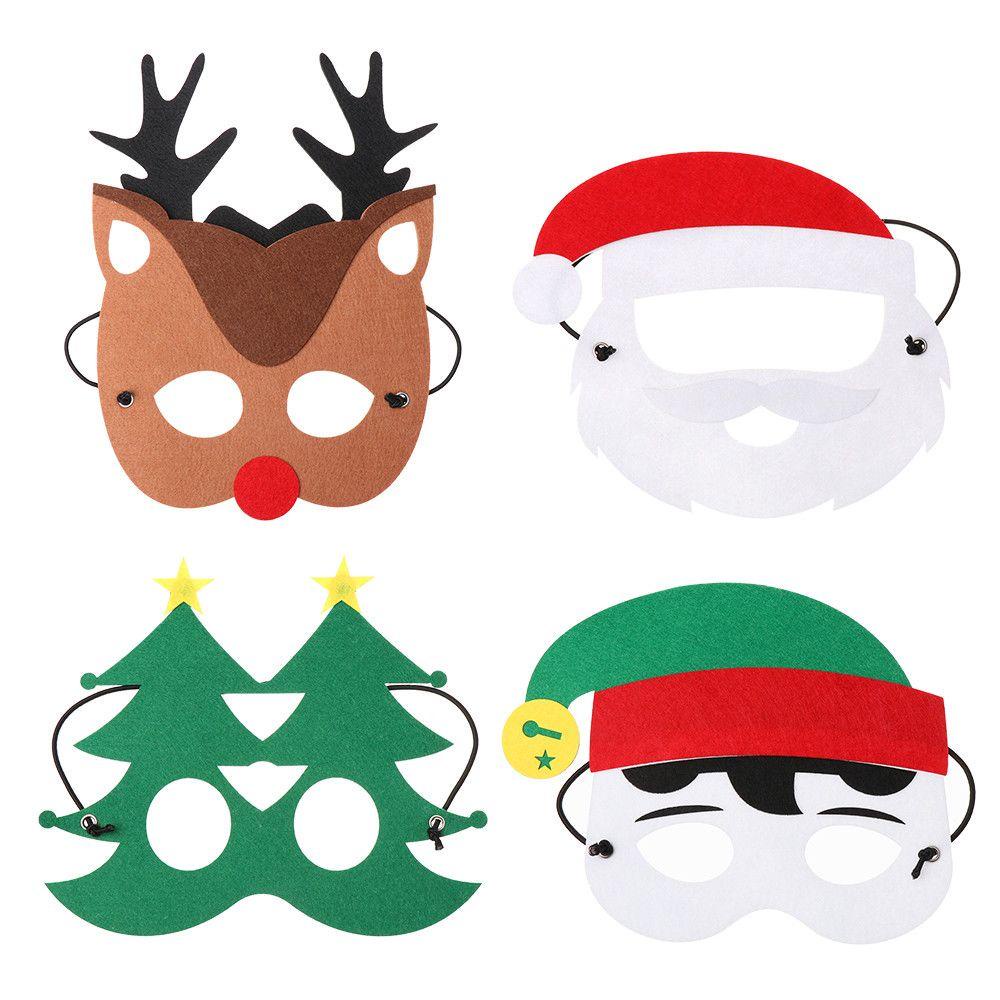 EUCA Mặt Nạ Hóa Trang Ông Già Noel Thời Trang
