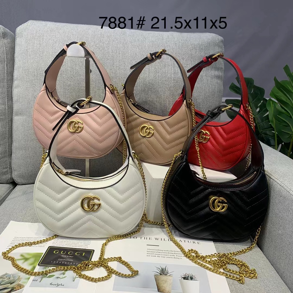 Túi Xách Đeo Vai Phối Dây Xích Phong Cách Thời Trang 2022 Dành Cho Nữ