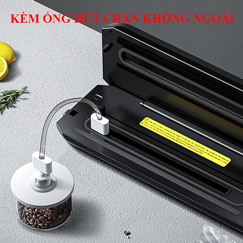 Máy hút chân không kiêm hàn miệng túi tự động cao cấp lực hút chân không cực mạnh