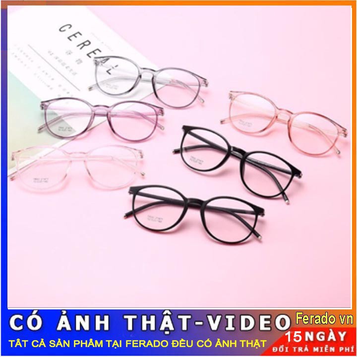 Gọng kính fom tròn thời trang hàn quốc
