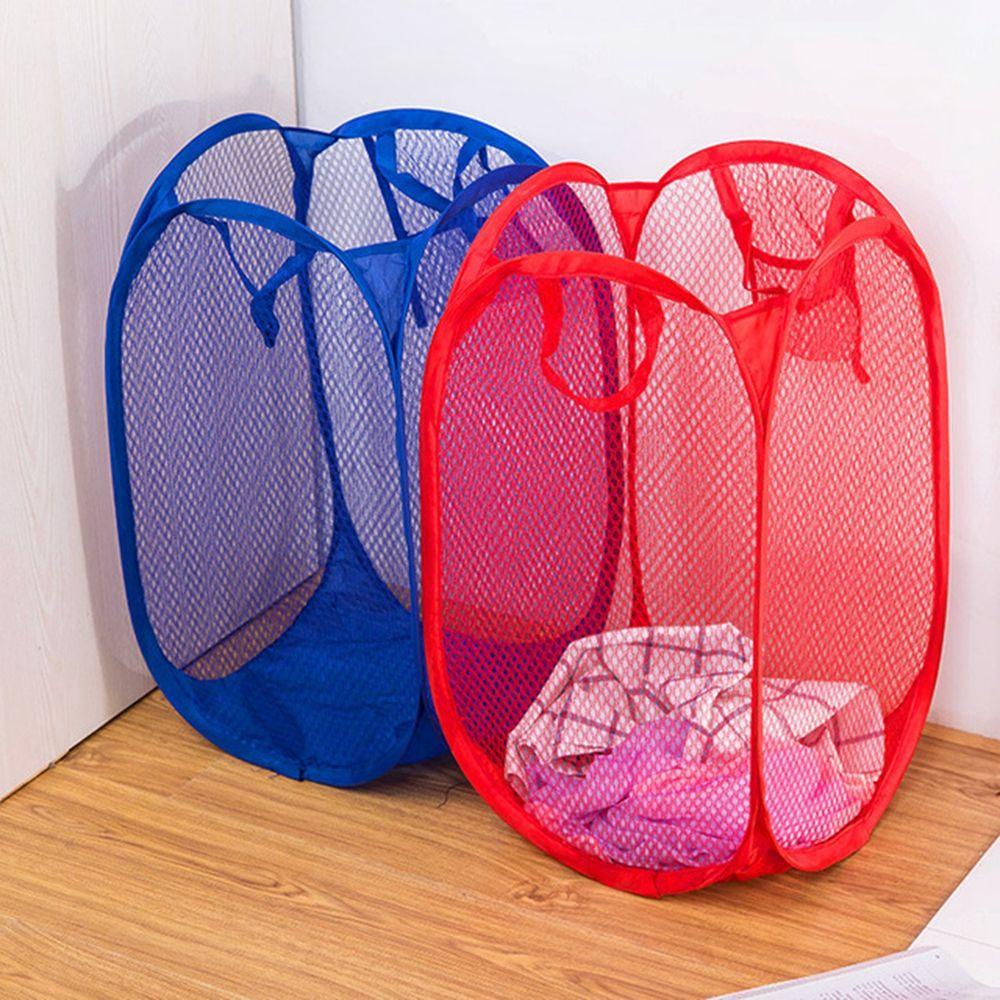 Giỏ Lưới Đựng Đồ Giặt Bằng Nylon Bền Gấp Được