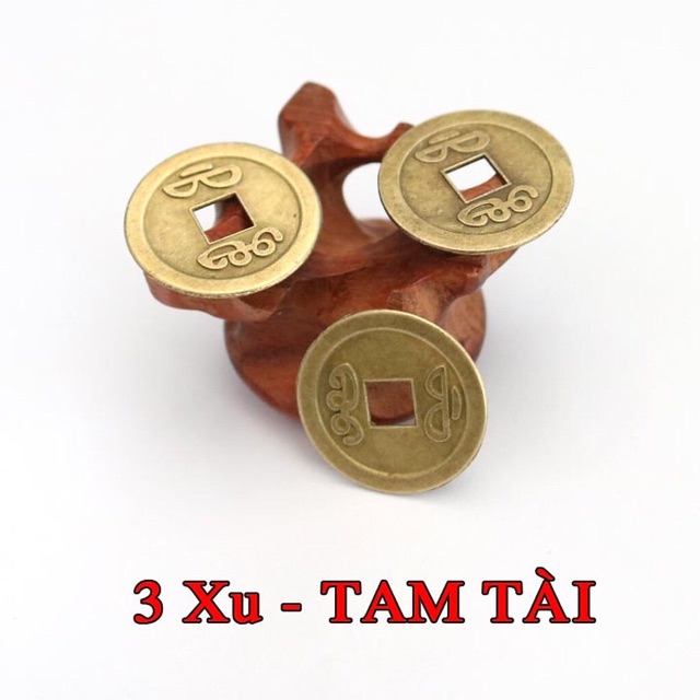 3 đồng xu Tam Đế tài lộc Càn Long, Đạo Quang, Gia Khánh