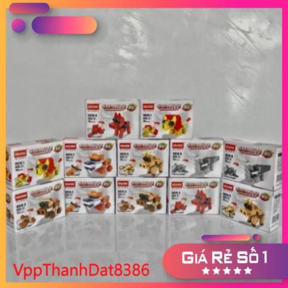 (Sale) Lego xếp hình thông minh nhiều hình hơn 30 chi tiết