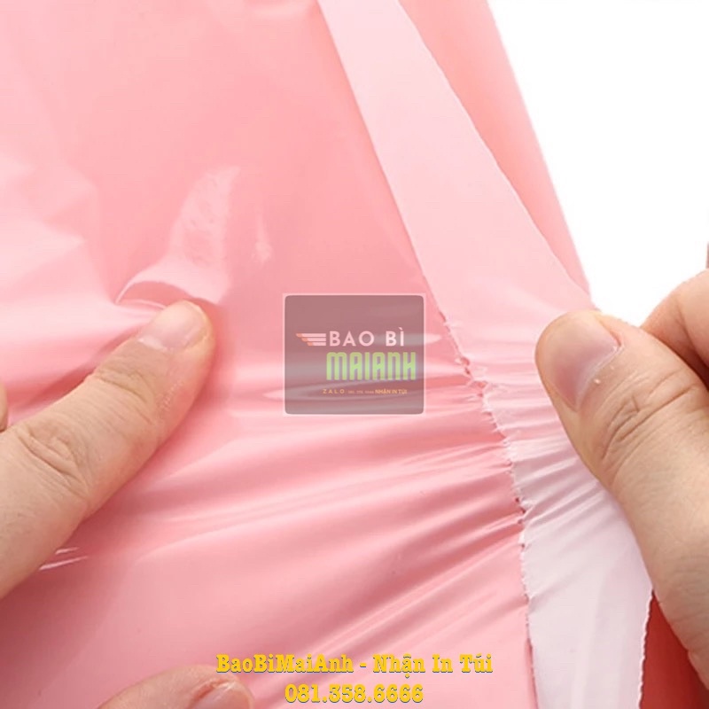 0,5KG-1KGTÚI NIÊM PHONG HÀNG Mầu HỒNG PASTEL CAO CẤPTúi ship Cod, đóng gói hàng chống bóc HÀNG PE SIÊU DAI SIÊU KÍN.