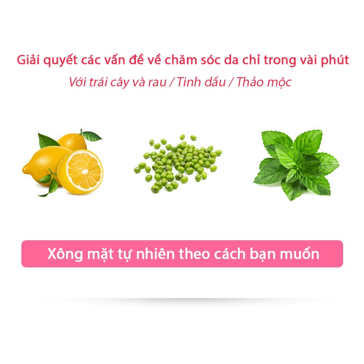 [Hàng Mới Về] Máy Xông Hơi Da Mặt Maoer - Xông Hơi Nóng Giãn Nở Lỗ Chân Lông Đào Thải Hắc Tố Độc Hại, Dưỡng Ẩm Cho Da