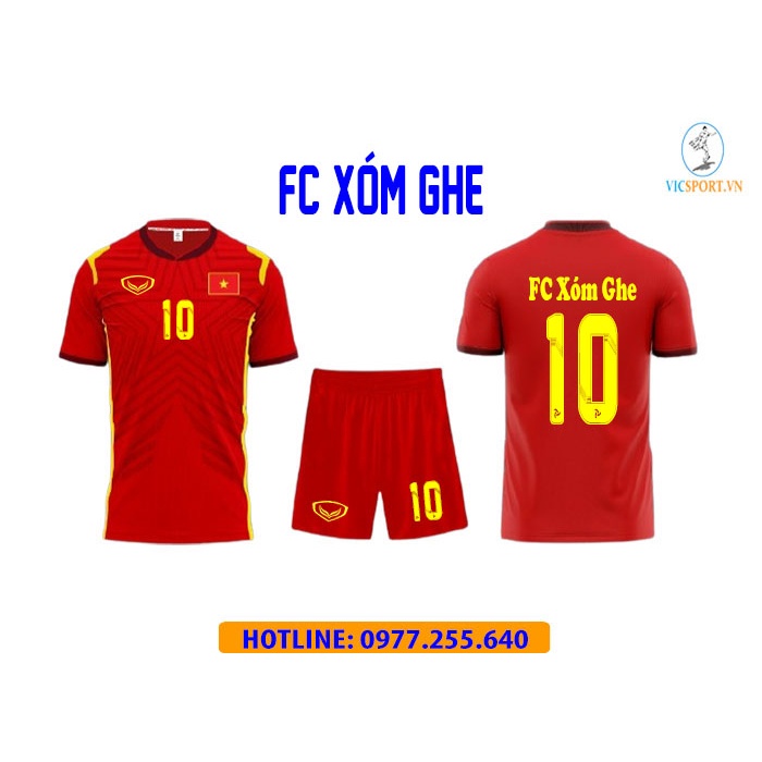Áo bóng đá tuyển Việt Nam, quần áo đá banh đội tuyển Việt Nam đủ mẫu - Vicsport