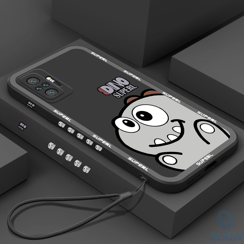 Ốp Điện Thoại TPU Mềm Hình Khủng Long Cho Redmi Note 11 11s 10s 9s 7s 7 7i 8 9 10 pro