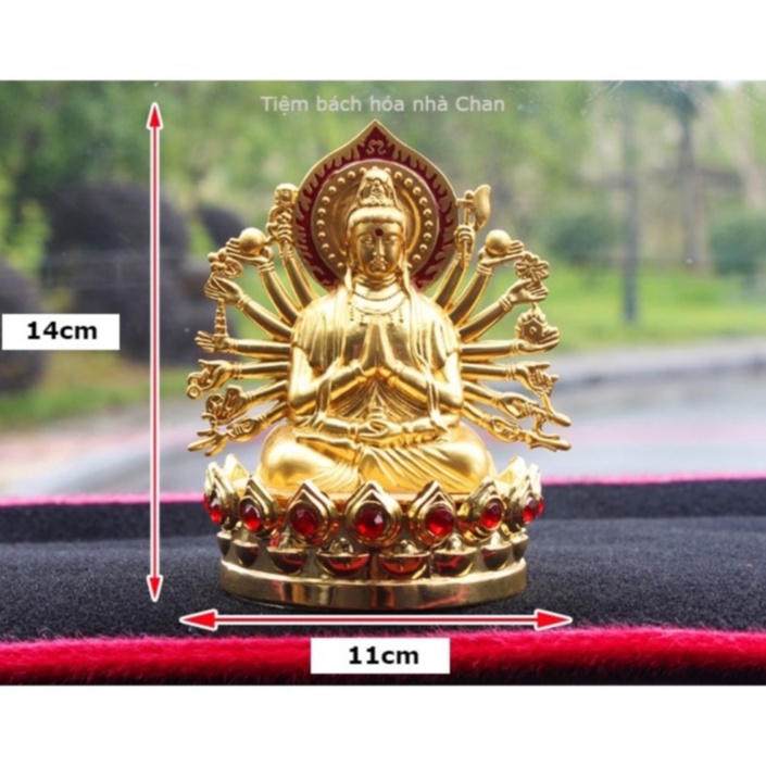 Tượng Phật Bà Quan Âm Nghìn Mắt Nghìn Tay Để Oto, Bàn Làm Việc
