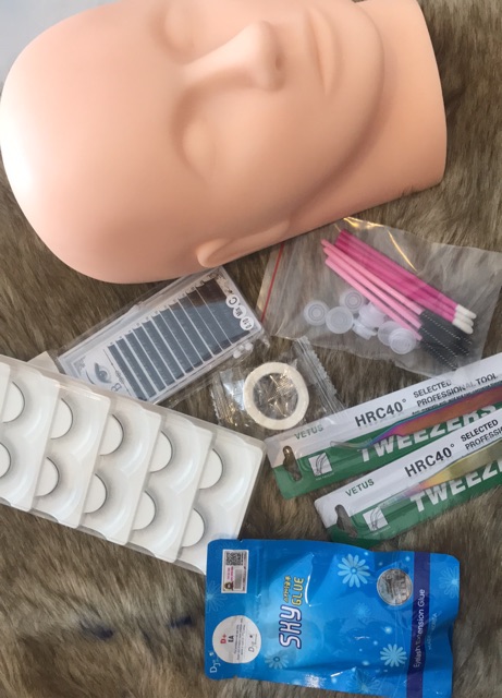 Bộ học nối mi cơ bản khách chọn