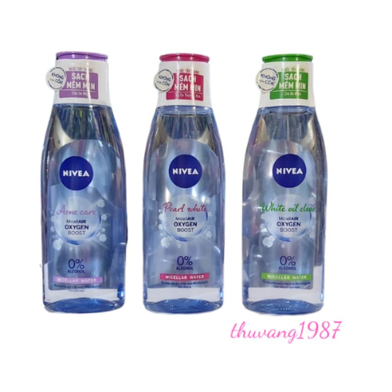 Nước tẩy trang Nivea sạch mềm mịn 200ml